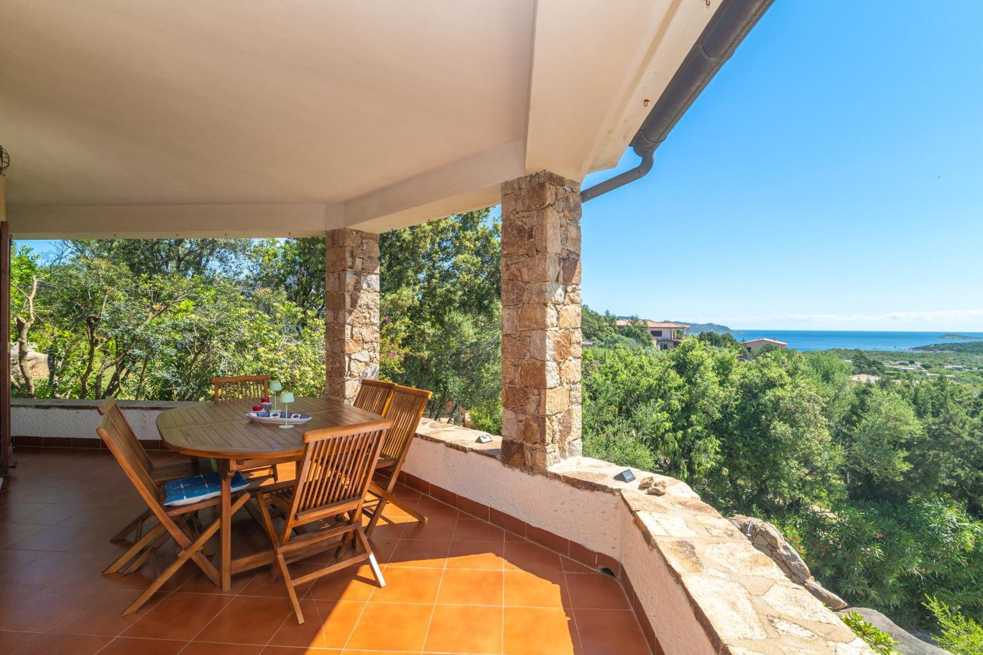 Villa Vista Mare Cala Ginepro Punta Molara Zewnętrze zdjęcie